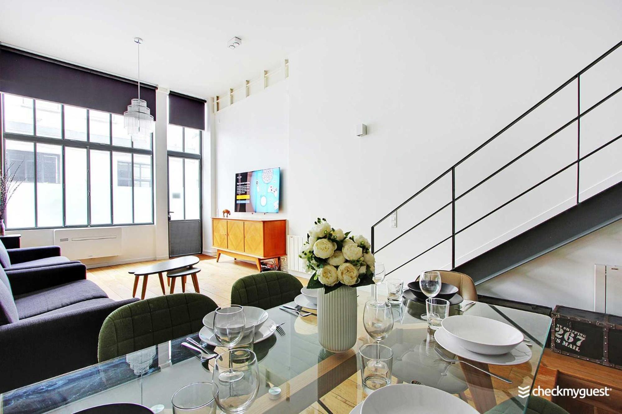 Elegant Apartment - 1Br-6P- Grands Boulevards Paris Bagian luar foto